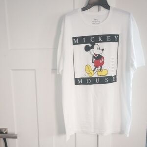 Disney Mickey Mouse Tee - White and Black